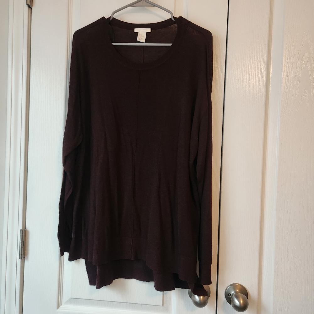 H&M Tunic Top Size Large